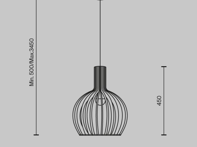 Подвесной светильник Maytoni MOD194PL-01W фото:15
