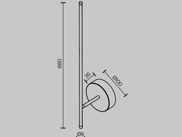 Настенный светильник (бра) Technical C085WL-L12BS2.7K фото:1