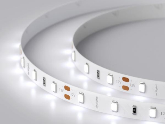 Лента RT 2-5000 12V Cool 8K (2835, 300 LED, PRO) (Arlight, 7.2 Вт/м, IP20) фото:3