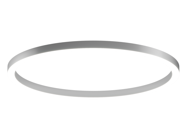 Светильник 6063 кольцо (RAL9003/1700mm/LT70 — 4K/160W) фото:1
