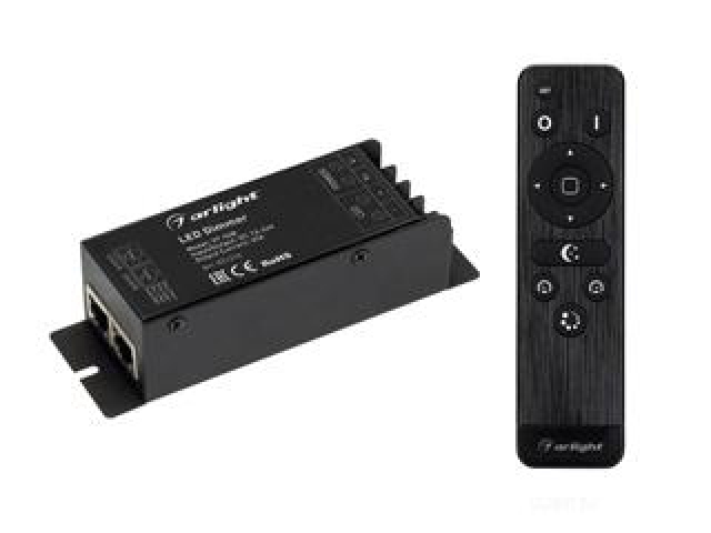 Диммер VT-S08-1x25A (12-24V, ПДУ Стик 12кн, RF) (Arlight, IP20 Металл, 3 года) фото:5