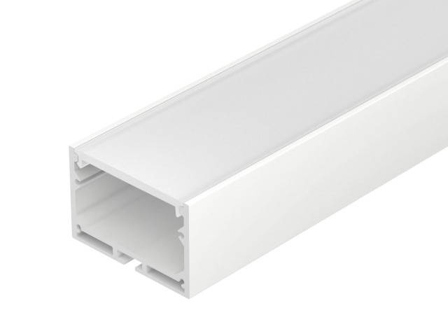 Профиль с экраном SL-LINE-4932-2500 WHITE+OPAL (Arlight, Алюминий) фото:4