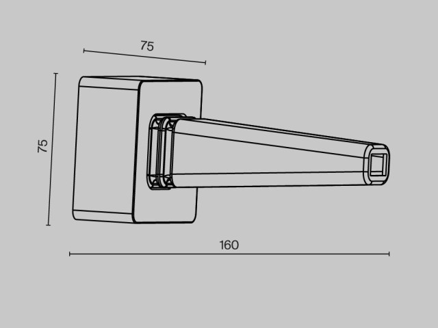 Комплектующие для трековой системы Technical TRA160CX-11B фото:29