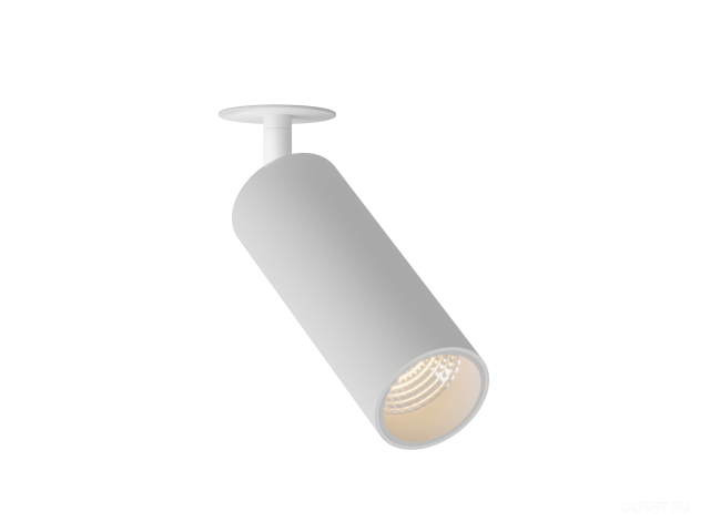 Встраиваемый светильник HOKASU Tube IN (55-120/ral9003 – 10w/4090/10deg) фото:1