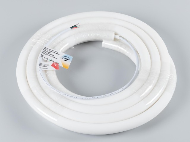Лента герметичная MOONLIGHT-TOP-M768-D18mm 24V White-MIX 360deg (14.4 W/m, IP65, 2216, 5m, wire x1) (Arlight, Вывод прямой, 3 года) фото:9