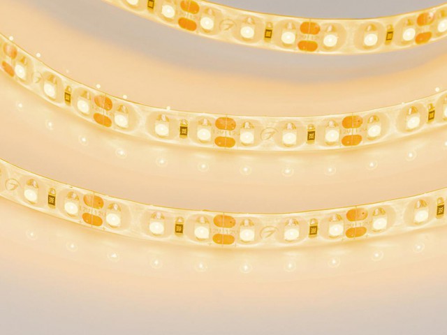 Лента герметичная RTW-SE-A120-8mm 12V Yellow (9.6 W/m, IP65, 2835, 5m) (Arlight, 9.6 Вт/м, IP65) фото:1