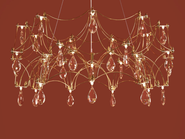 Подвесной светильник Freya FR5591PL-L36BS фото:1