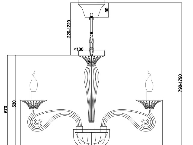 Люстра Maytoni DIA010PL-10TR фото:7