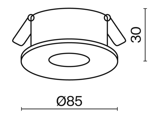 Встраиваемый светильник Technical DL027-2-01B фото:19