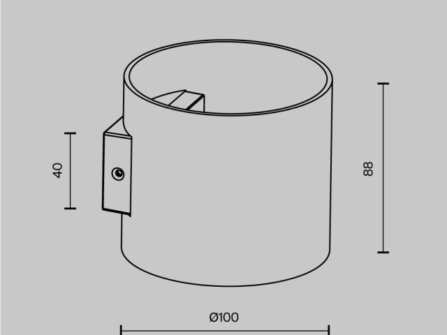 Настенный светильник (бра) Technical C066WL-01MG фото:14