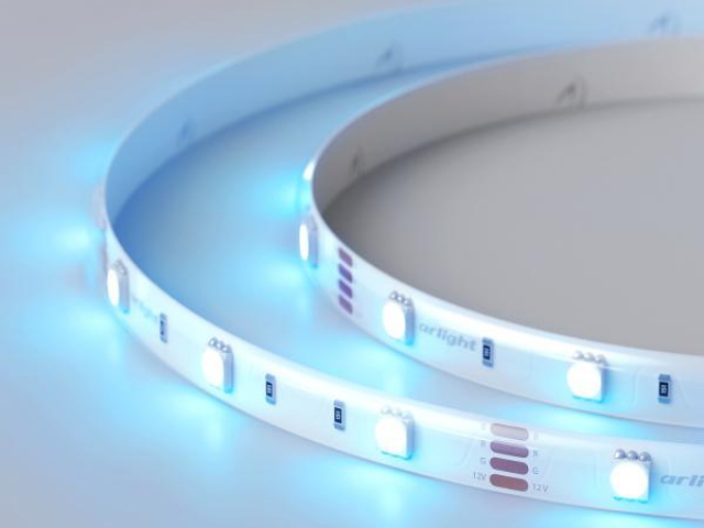 Лента герметичная RTW-SE-B30-10mm 12V RGB (7.2 W/m, IP65, 5060, 5m) (Arlight, -) фото:4