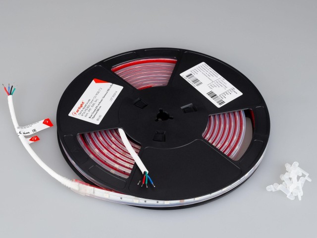 Лента герметичная RTW-PS-B30-13mm 12V RGB (7.2 W/m, IP67, 5060, 5m) (Arlight, -) фото:14