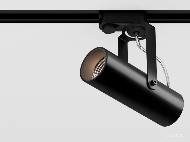 Трековый светильник HOKASU Tube Clip TR4 (85-160/ral9005 – 20w/4090/24deg) фото:9