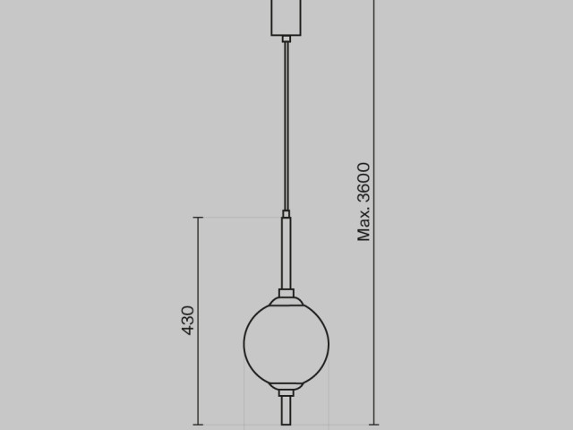 Подвесной светильник Maytoni Z020PL-L6B3K фото:1