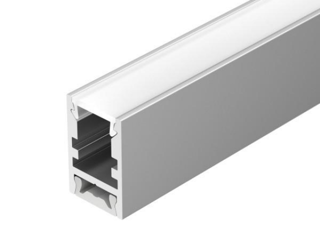 Профиль с экраном ALU-SWISS-2000 ANOD+FROST (Arlight, Алюминий) фото:6