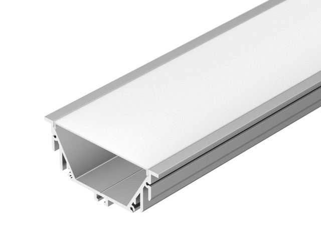 Профиль с экраном ALU-POWER-RW80F-2000 ANOD+FROST (Arlight, Алюминий) фото:7