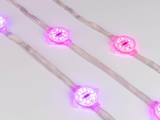 Модуль управляемый VISOR-DMX-5060-6-24V RGB 120deg (D40x12mm, 1.5W, IP68) (Arlight, Пластик, 3 года) фото:10