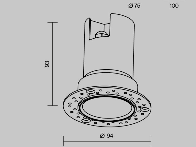 Уличный потолочный светильник Outdoor O501DL-L10W3K фото:11