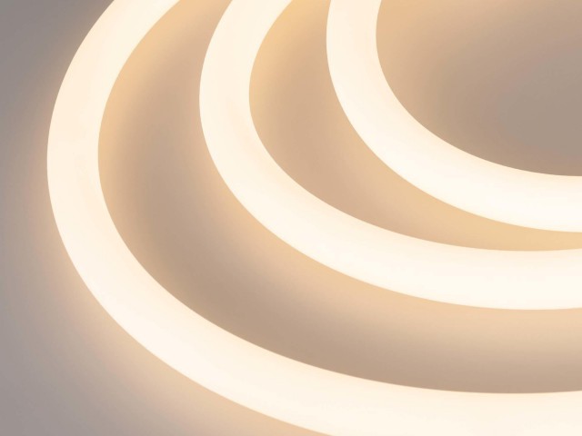 Лента герметичная MOONLIGHT-TOP-A336-D25mm 48V Warm3000 360deg (12.5 W/m, IP65, 2835, 20m, wire x1) (Arlight, Вывод прямой, 3 года) фото:5