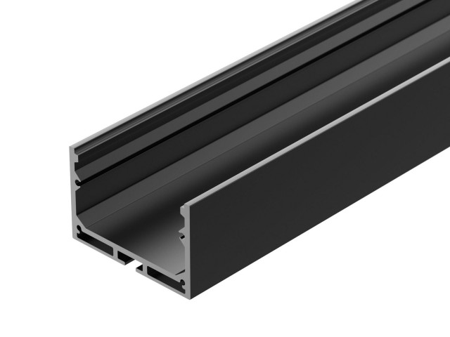 Профиль с экраном SL-LINE-4932-2500 BLACK+OPAL (Arlight, Алюминий) фото:5