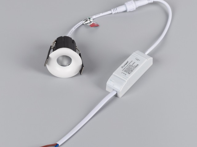 Светильник MS-FOGGY-BUILT-R45-5W Warm3000 (WH, 36 deg, 230V) (Arlight, IP54 Металл, 5 лет) фото:5