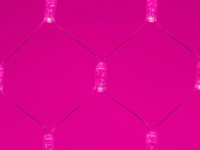 Светодиодная гирлянда ARD-NETLIGHT-CLASSIC-2000x1500-CLEAR-288LED Pink (230V, 18W) (Ardecoled, IP65) фото:4