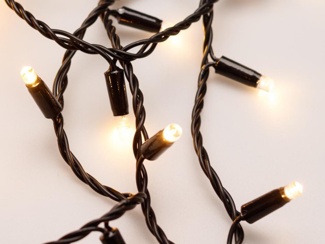 Светодиодная гирлянда ARD-STRING-CLASSIC-10000-BLACK-100LED-STD WARM (230V, 7W) (Ardecoled, IP65) фото:4