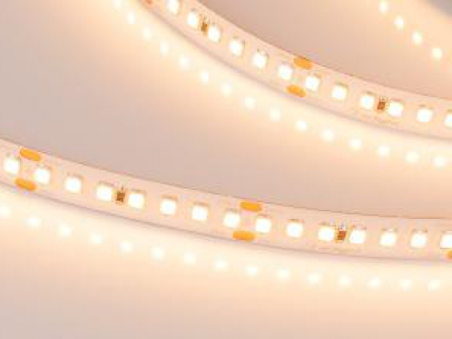 Лента RT 2-5000 24V Warm3000 3x (2835, 840 LED, LUX) (Arlight, 17 Вт/м, IP20) фото:3