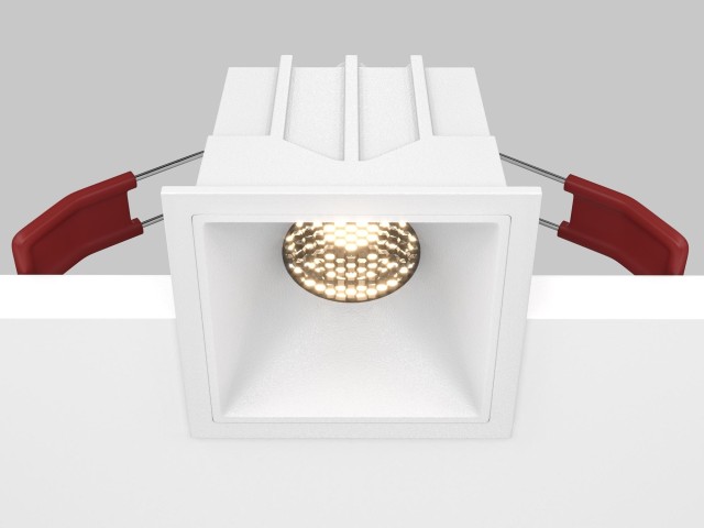Встраиваемый светильник Technical DL043-01-10W3K-D-SQ-W фото:2