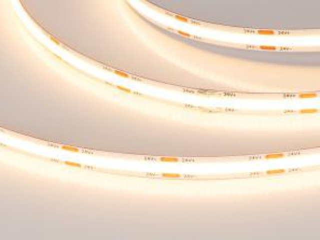 Лента герметичная COB-NANO-X544-8mm 24V Warm2700 (11.5 W/m, IP65, CSP, 5m) (Arlight, -) фото:4
