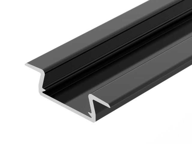 Профиль MIC-FS-2000 ANOD BLACK (Arlight, Алюминий) фото:3