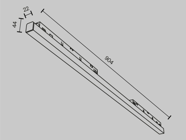 Трековый светильник Technical TR030-4-30WTW-DD-W фото:14