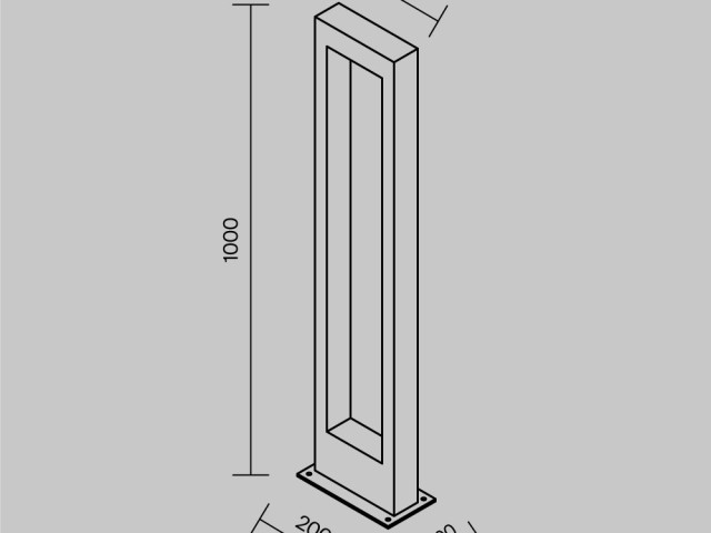 Ландшафтный светильник Outdoor O425FL-L10GF фото:26