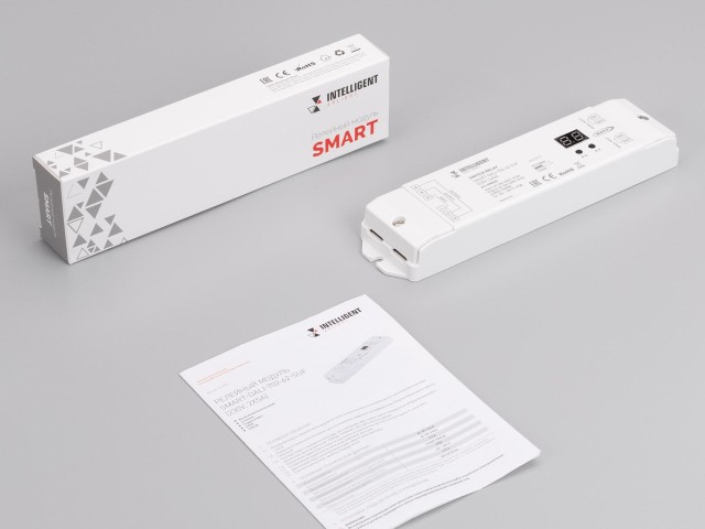 INTELLIGENT ARLIGHT Релейный модуль SMART-DALI-702-62-SUF (230V, 2x5A) (IARL, IP20 Пластик, 5 лет) фото:3