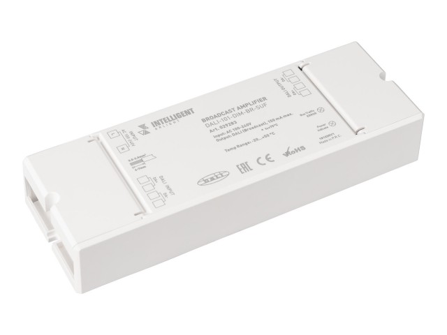 INTELLIGENT ARLIGHT Усилитель DALI-101-DIM-BR-SUF (DALI bus, 230V) (IARL, -) фото:1