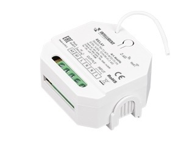 INTELLIGENT ARLIGHT Релейный модуль SMART-701-72-WTI-WTO-PS-IN  (230V, 1x15A, TUYA Wi-Fi, 2.4G) (IARL, IP20 Пластик, 5 лет) фото:2