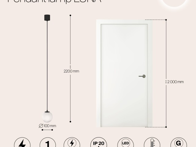Подвесной светильник Technical P039PL-5W3K-10-B фото:5