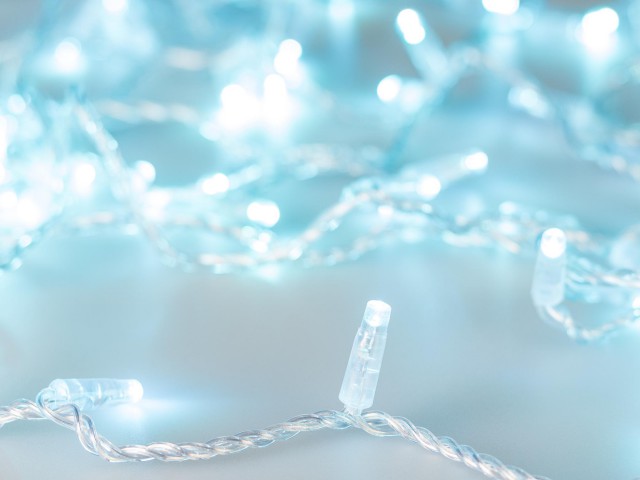 Светодиодная гирлянда ARD-STRING-CLASSIC-1000-CLEAR-100LED-PULSE Azure (230V, 7W) (Ardecoled, IP65) фото:3