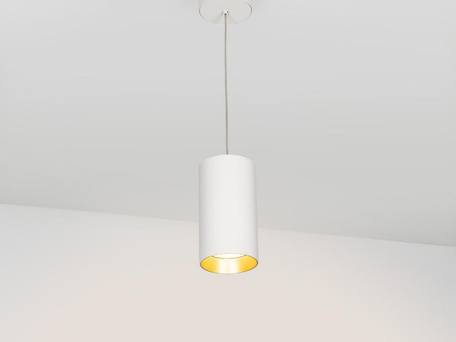 Светильник подвесной SP-POLO-R85-2-15W Warm White 40deg (White, Gold Ring) (Arlight, IP20 Металл, 3 года) фото:10