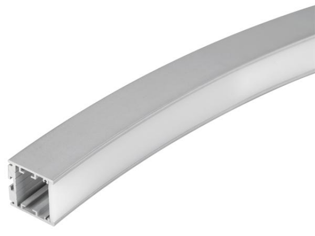 Профиль SL-ARC-3535-D1500-N90 SILVER (1180мм, дуга 1 из 4) (Arlight, Алюминий) фото:3