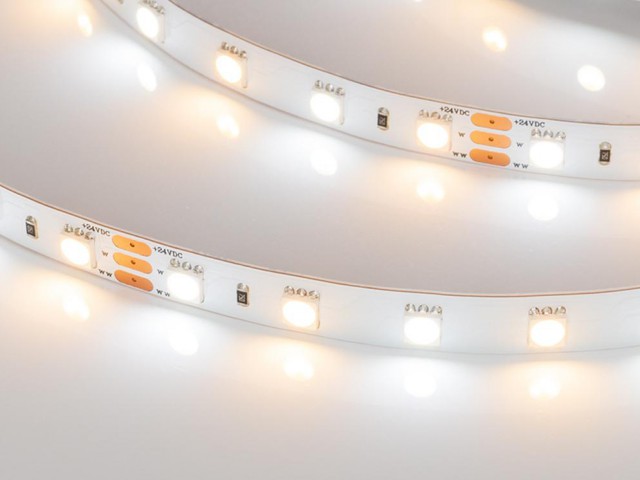 Лента RT 6-5000 24V White-MIX 2x (5060, 60 LED/m, LUX) (Arlight, Изменяемая ЦТ) фото:15