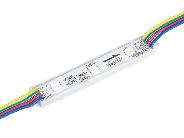 Модуль управляемый SPI-B3 12V RGB-RAM (0.6W, IP66, 120 deg) (Arlight, Пластик, 3 года) фото:7