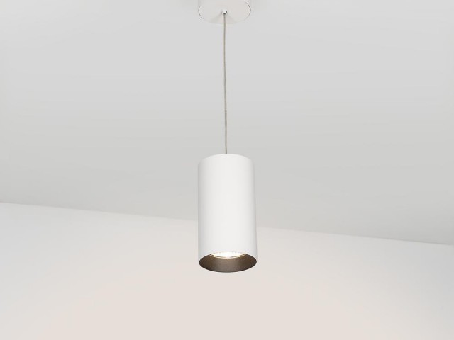Светильник подвесной SP-POLO-R85-2-15W Warm White 40deg (White, Black Ring) (Arlight, IP20 Металл, 3 года) фото:6