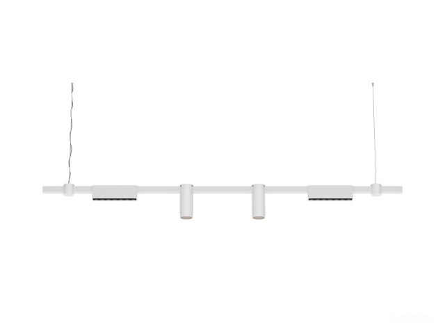 Подвесной светильник HOKASU PL10 (RAL9003/1500mm – 190mm/40deg – D55/140mm – 3K/27W) фото:1
