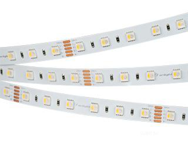 Лента RTW-PS-B60-14mm 24V RGBW-Day-4-in-1 (19.2 W/m, IP67, 5060, 5m) (Arlight, -) фото:14