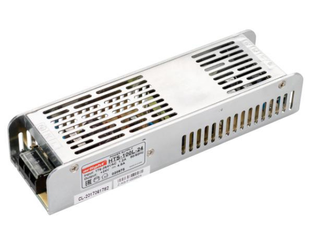 Блок питания HTS-100L-24 (24V, 4.5A, 100W) (Arlight, IP20 Сетка, 3 года) фото:2