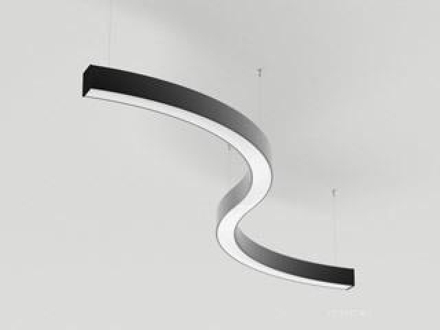 Светильник SP-LINE-HANG ARC-S3535-D800-65W Warm3000 (BLACK, 230V) (Arlight, Металл) фото:4