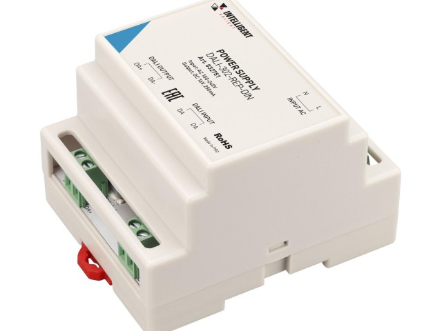 INTELLIGENT ARLIGHT Блок питания шины DALI-302-REP-DIN (230V, 250mA) (IARL, IP20 Пластик, 3 года) фото:1