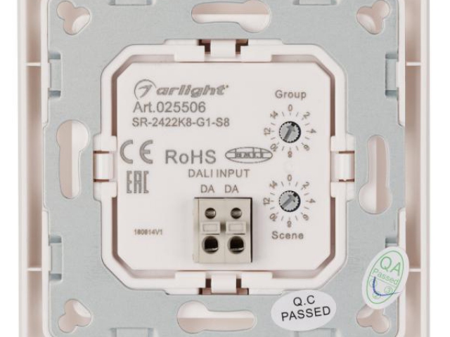 INTELLIGENT ARLIGHT Панель DALI-223-1G-8SC-IN (BUS) (IARL, -) фото:1