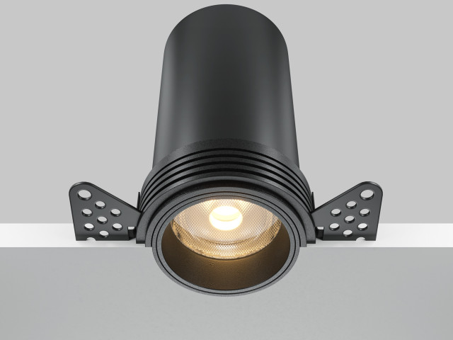 Встраиваемый светильник Technical DL125-L12-3K-TRS-B фото:4